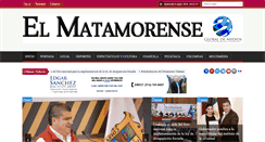 Desktop Screenshot of elmatamorense.com